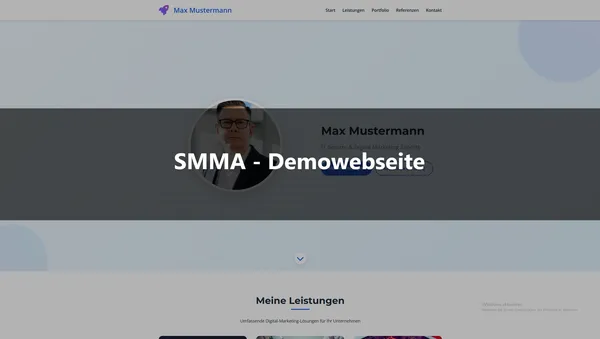 SMMA - Demowebseite